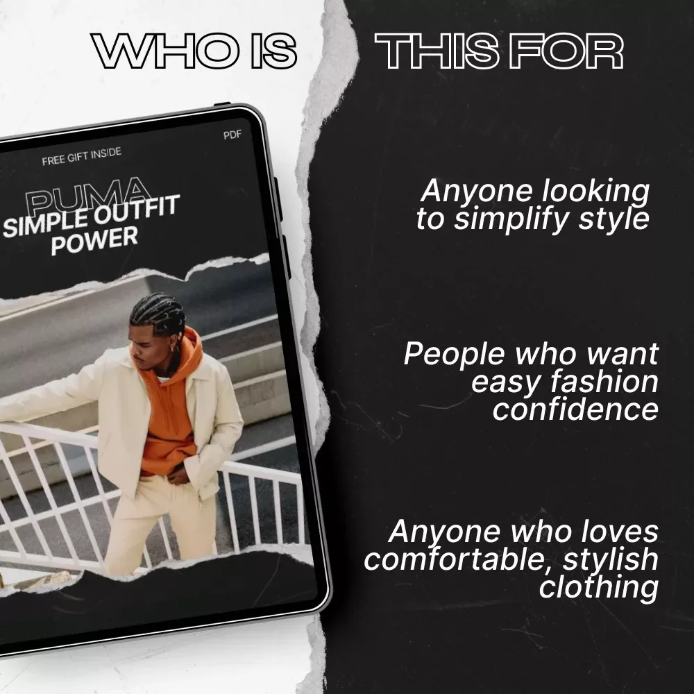 Puma, Simple Outfit Power - Effortless Style Guide for Minimalistic Looks