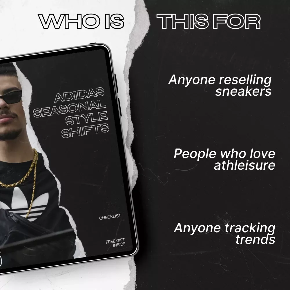 Adidas Seasonal Style Shifts Checklist | adidas seasonal style shifts Trend Tracker for Smart Buyers, Resellers & Athleisure Planning | Digital Download