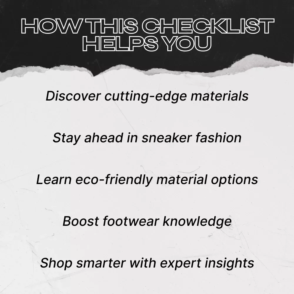 New Balance Material Trends Checklist - Stay Ahead of the Game with the Latest Footwear Materials