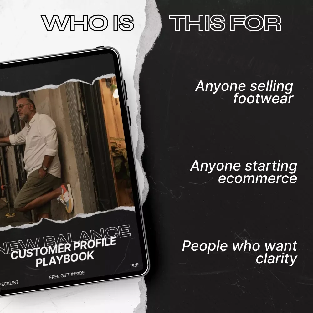 New Balance Customer Profile Playbook – Complete new balance customer profile Checklist for Footwear Brands, Resellers & E-Commerce Strategy