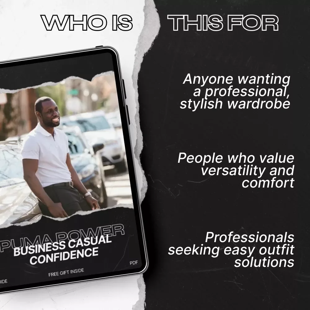 Puma Power, Business Casual Confidence: Master Modern Professional Style with Puma Business Casual Looks
