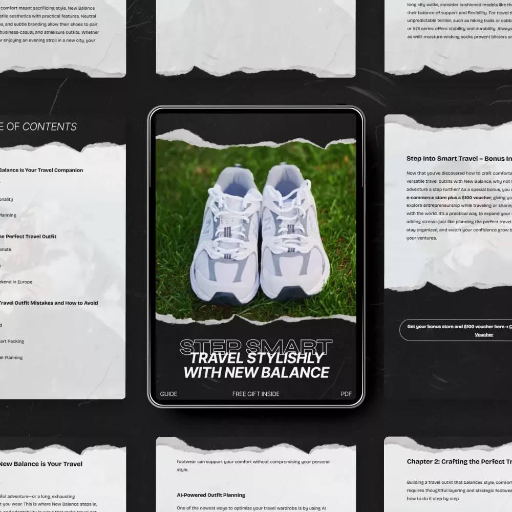 Step Smart: Travel Stylishly with New Balance - Your Ultimate Guide to Travel Outfits