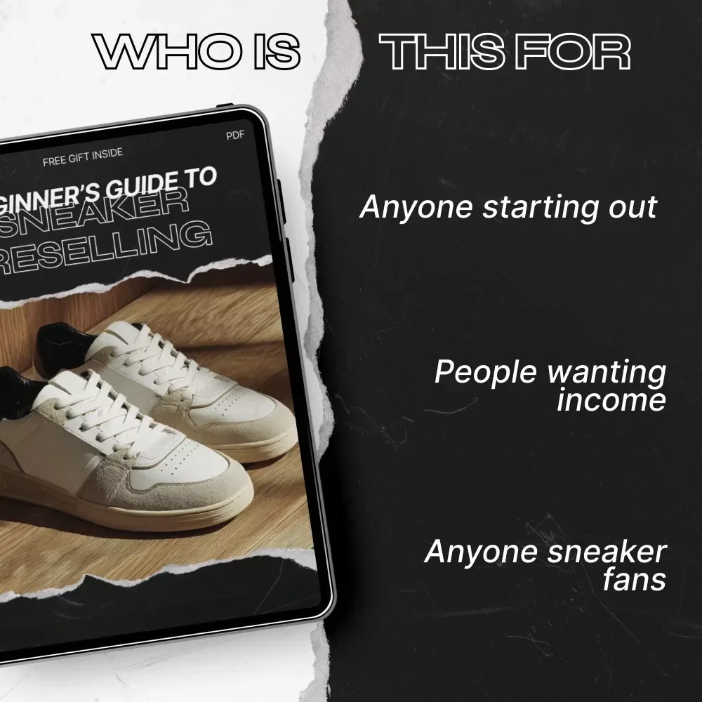 Beginner’s Guide to Sneaker Reselling – Complete Beginner’s Guide to Sneaker Reselling Digital Guide for Flipping, Limited Drops, AI Tools & Online Selling Success
