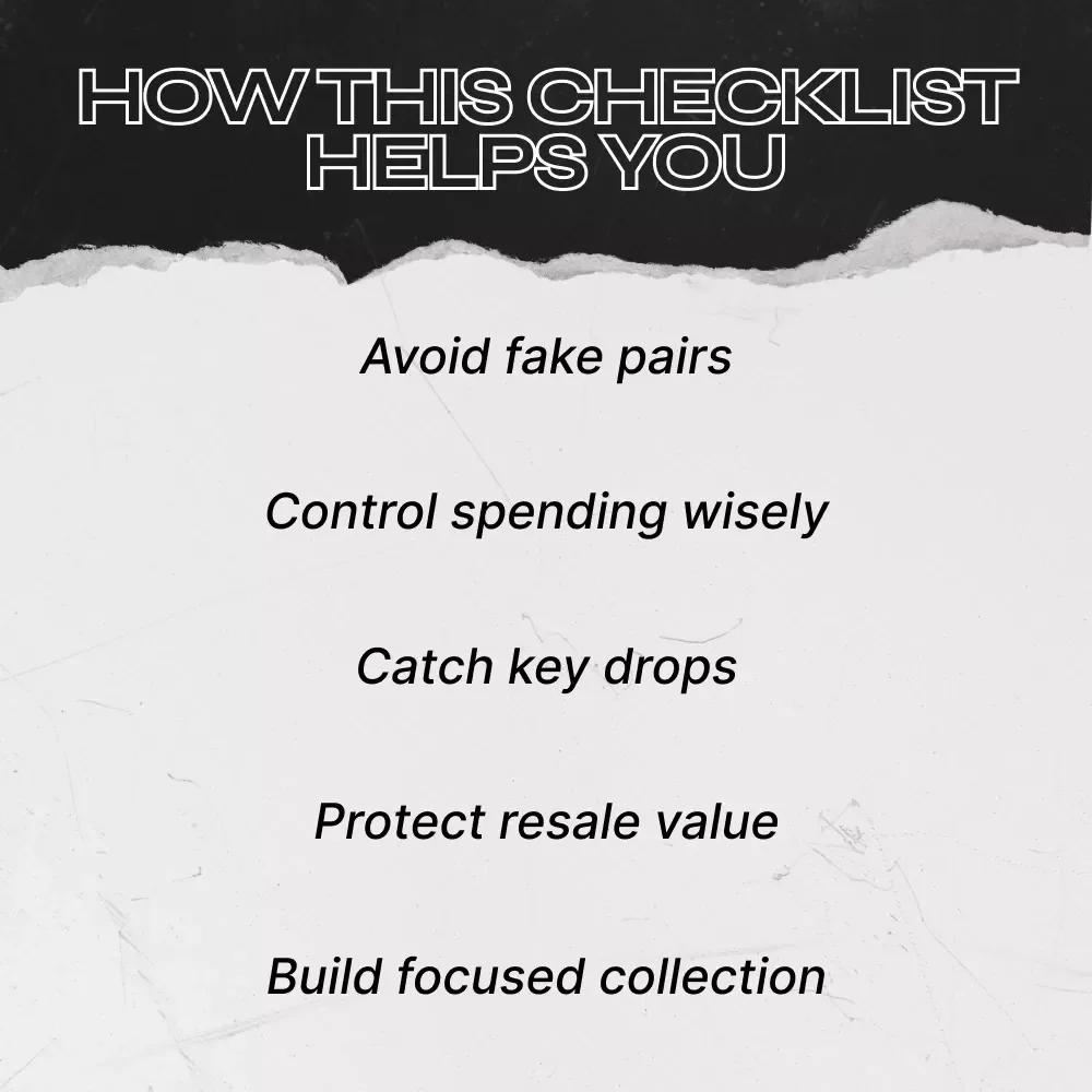 Sneakerhead Strategy: Collecting Limited Editions – Ultimate Checklist Guide on what to consider when collecting limited editions for Smart Sneaker Investors & Streetwear Collectors