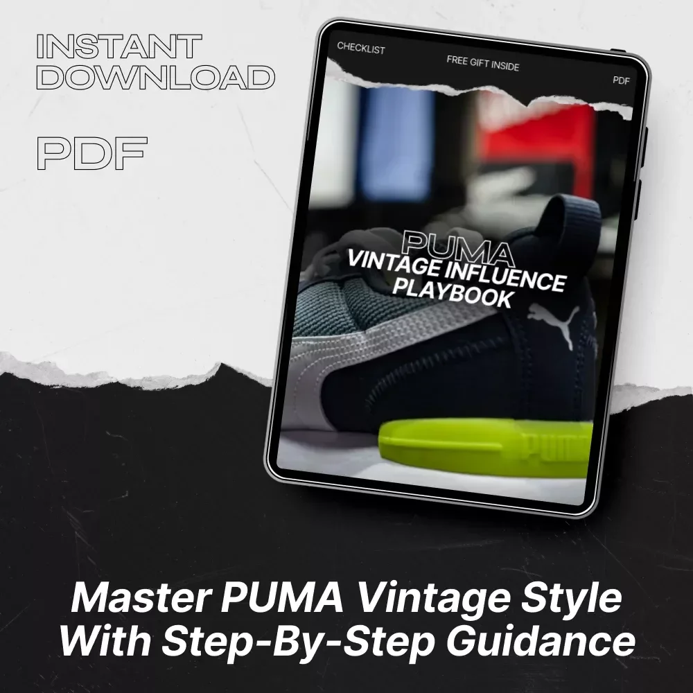 PUMA Vintage Influence Playbook – Retro Style Checklist & Design Guide for PUMA Vintage Influence