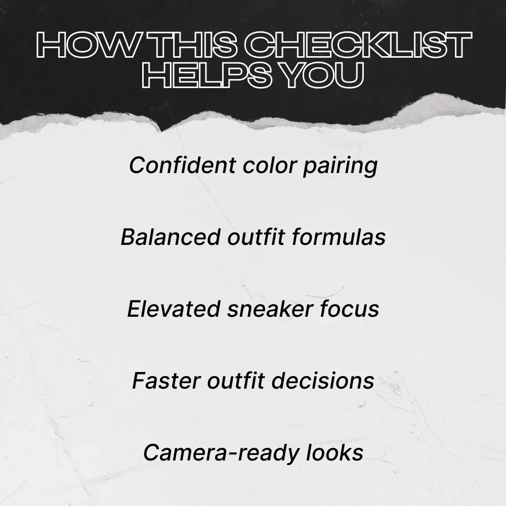 Nike Bold Color Styling Checklist – nike bold color styling Digital Download Guide for Streetwear Outfits, Sneaker Matching & Confident Everyday Looks
