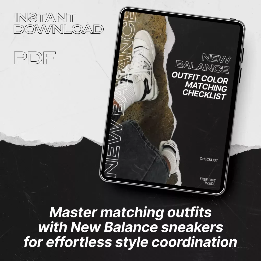 New Balance Outfit Color Matching Checklist - Perfect Sneaker Outfit Guide for Stylish Coordination