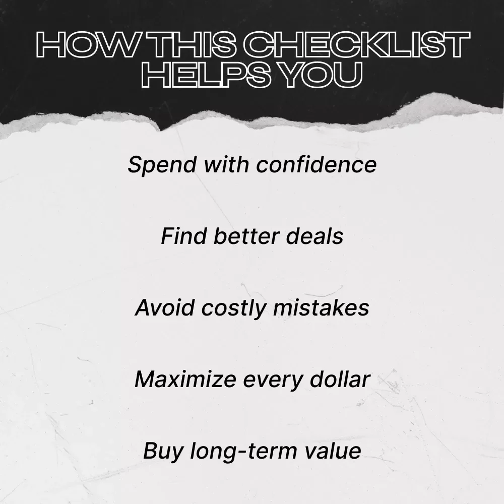Your Budget-Friendly Sneakers Buying Checklist – Printable Guide with Tips for Buying Sneakers on a Budget, Smart Sneaker Shopping Planner & Savings Tracker