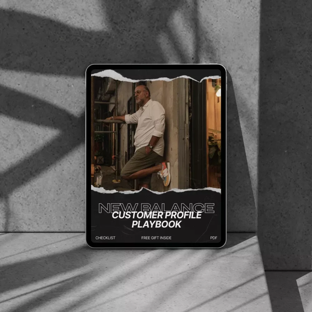 New Balance Customer Profile Playbook – Complete new balance customer profile Checklist for Footwear Brands, Resellers & E-Commerce Strategy