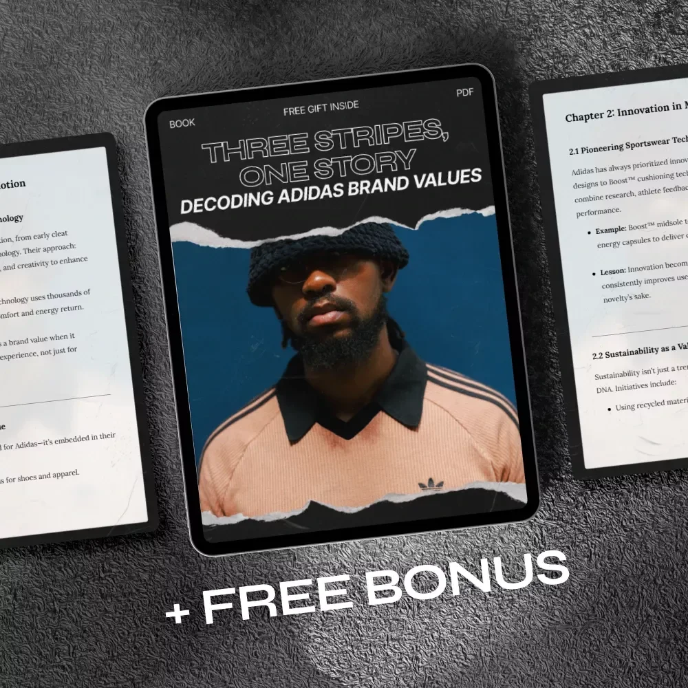 Three Stripes, One Story: Decoding adidas Brand Values eBook - Unlock adidas' Core Mission & Innovation