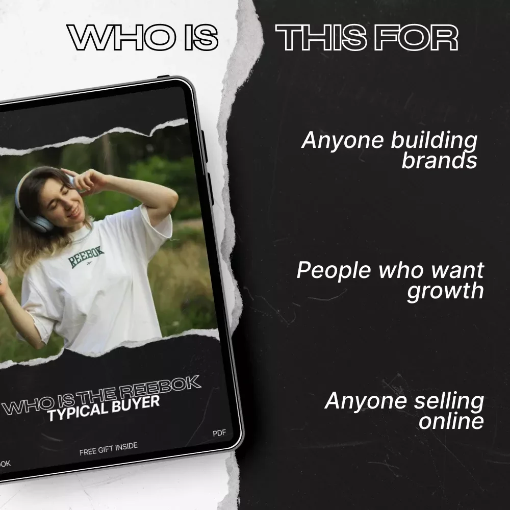 Who Is the Reebok Typical Buyer | In-Depth reebok typical buyer eBook Guide for Brand Strategy, Marketing Insights & Audience Profiling