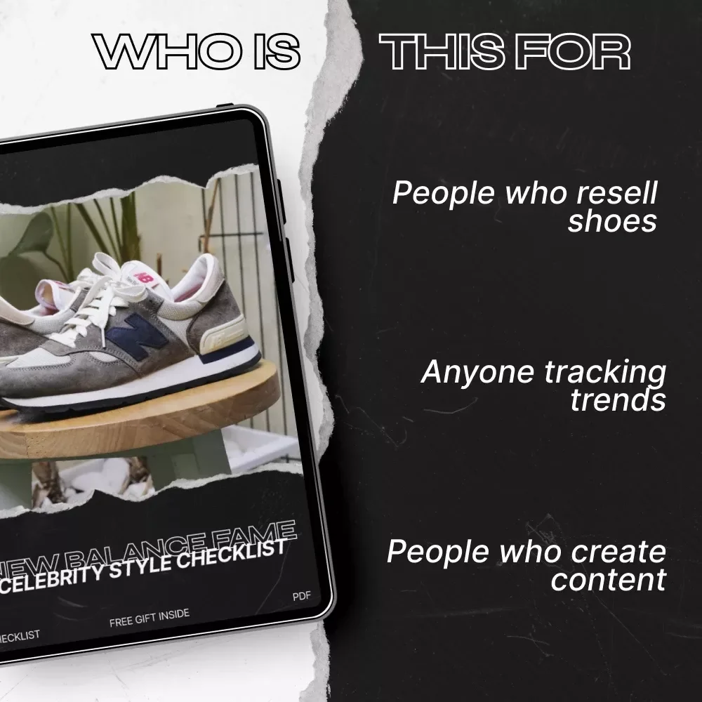 New Balance Fame: Celebrity Style Checklist – New Balance Celebrity Impact Digital Download Guide for Sneaker Trends & Market Analysis