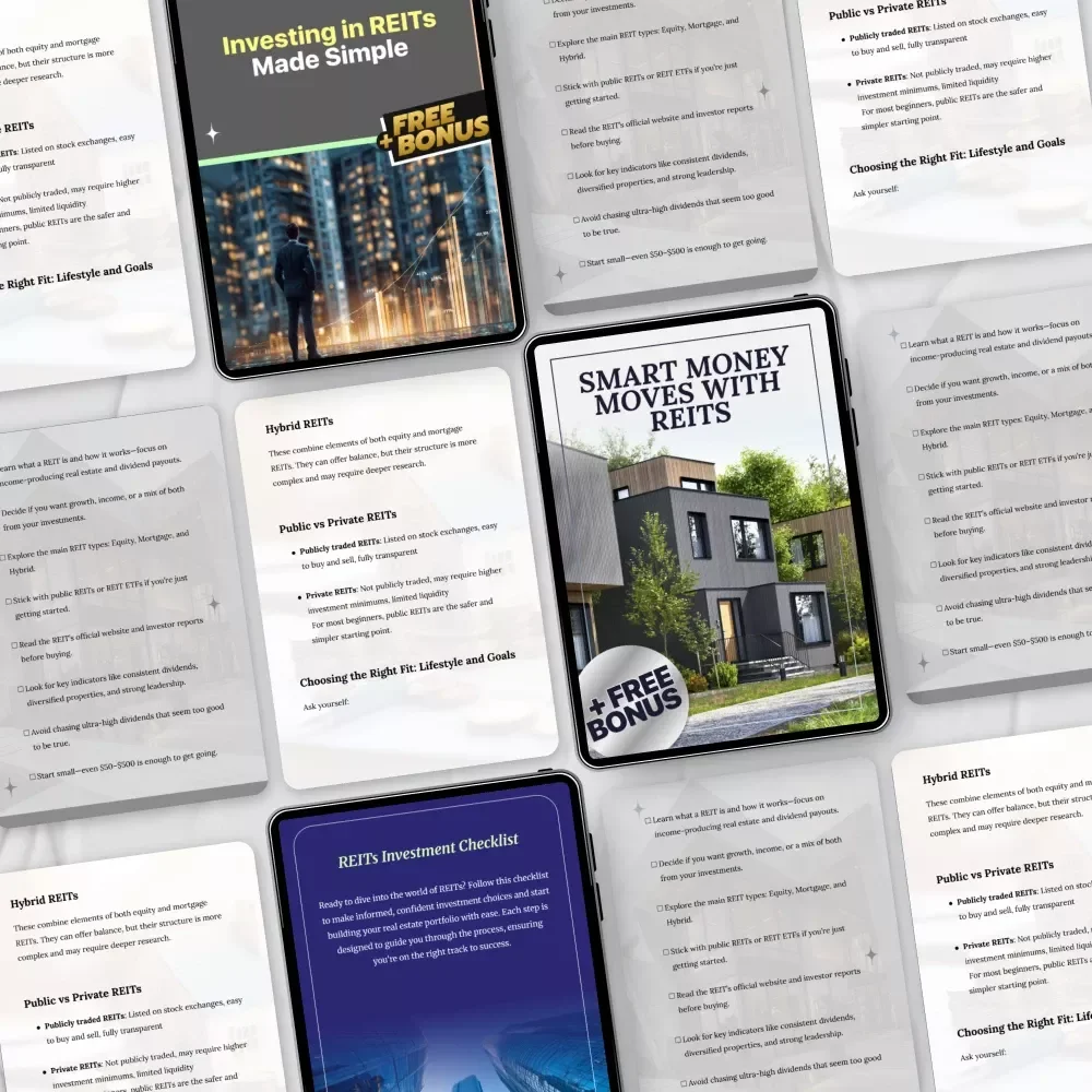 Understanding REIT Investing from the Ground Up | REIT Investing Guides & Checklists Bundle