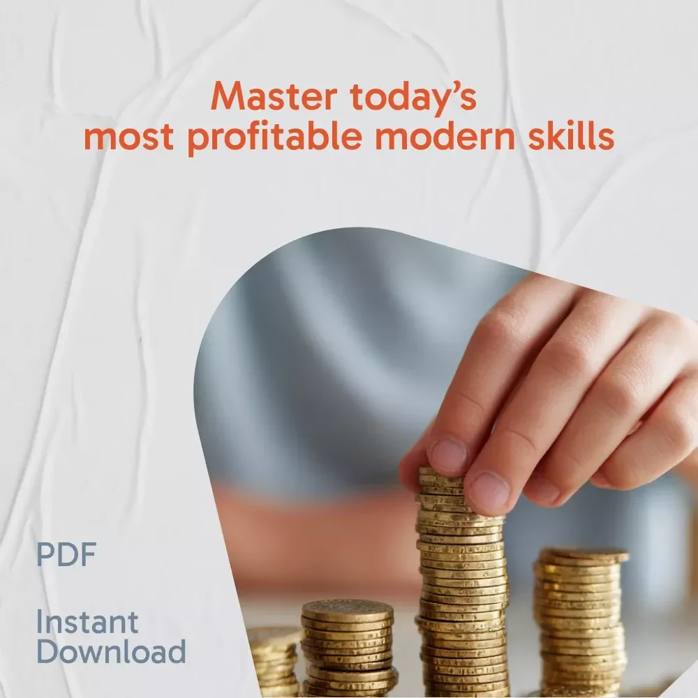 Modern High-Earning Skill Stack | 5-in-1 Guide, eBooks & Checklists | Top Best High Income Skills Bundle