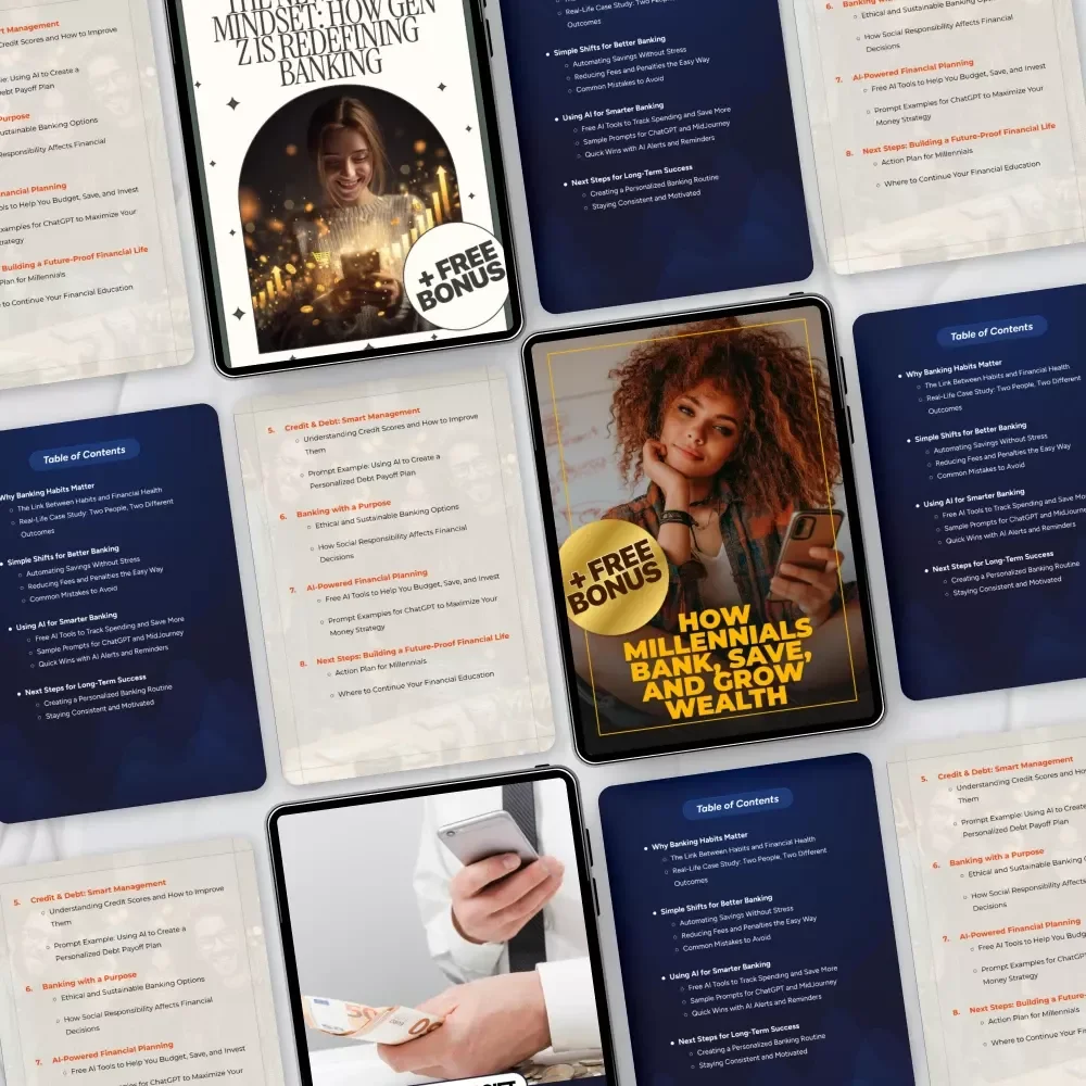 Build Stronger Banking Habits Bundle | 5-in-1 Guide, Checklists & eBooks for Better Banking Habits