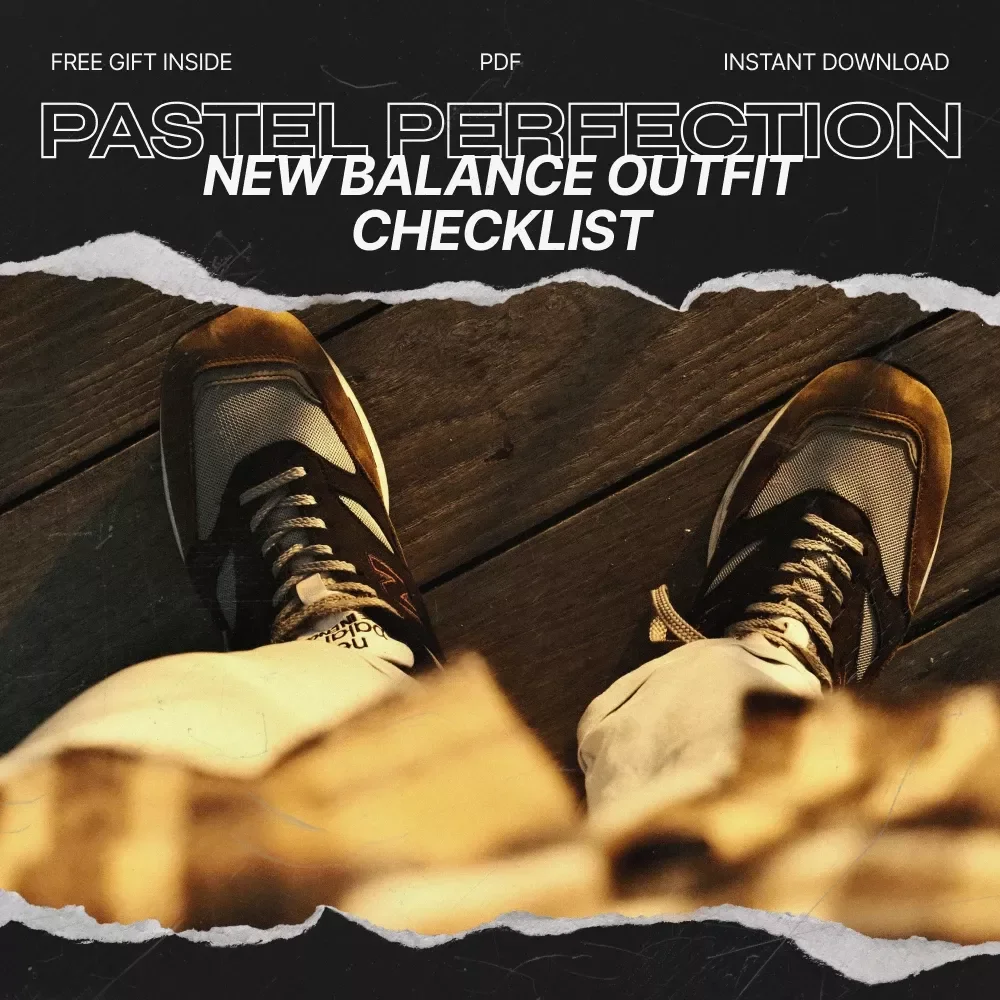Pastel Perfection: New Balance Outfit Checklist - Curate Your Dream Pastel Sneaker Looks