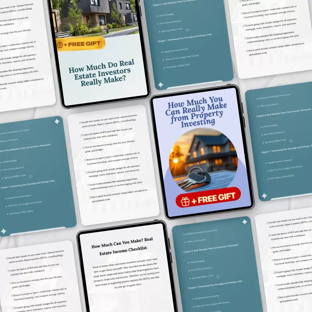 Real Estate Income Explained | 3-in-1 Guide, Checklist & eBook | How Much Can Real Estate Investors Make