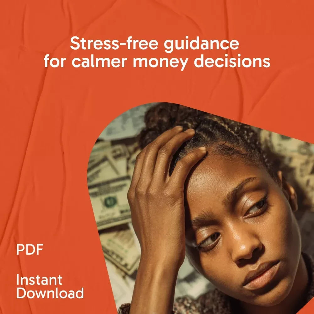 The Money Stress Relief Pack | 4-in-1 Guide, eBook & Checklists for Stress Over Money Support