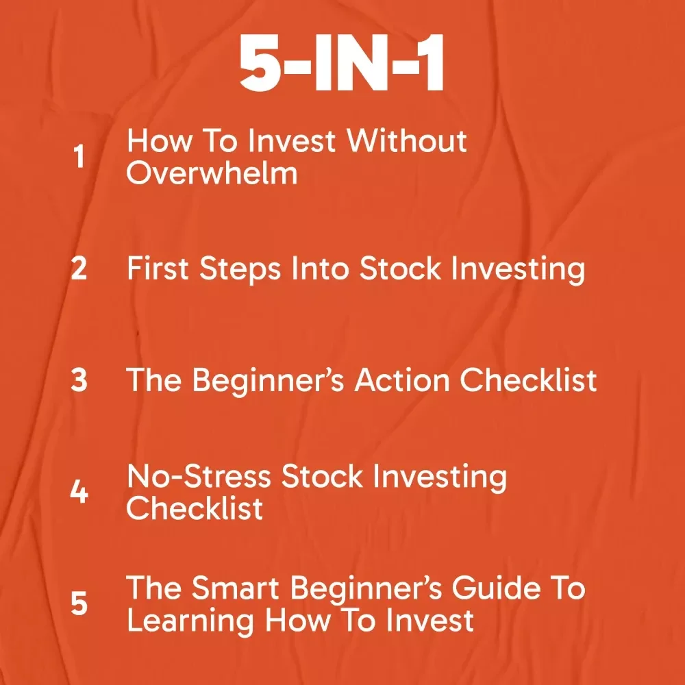 Understanding Investing Step by Step – 5-in-1 Beginner Bundle | Best Way to Learn How to Invest