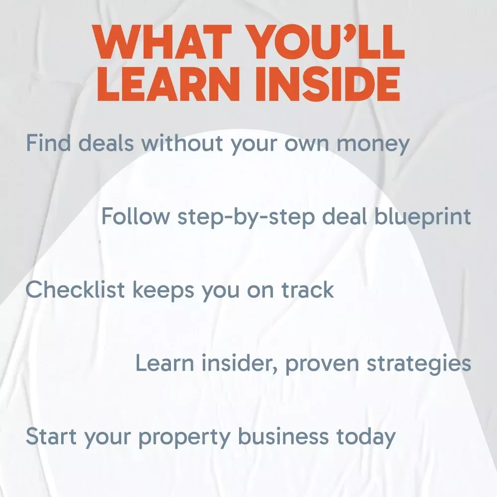 No Money Property Deal Finding Toolkit – How to Start Wholesaling Real Estate with No Money