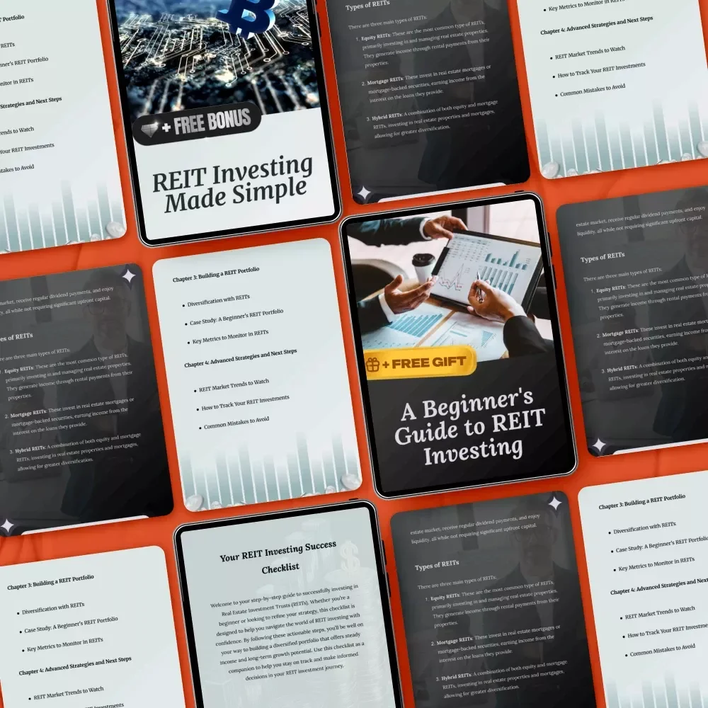 A Beginner-Friendly REIT Investing Bundle | REIT Investing for Beginners 3-in-1 Guide