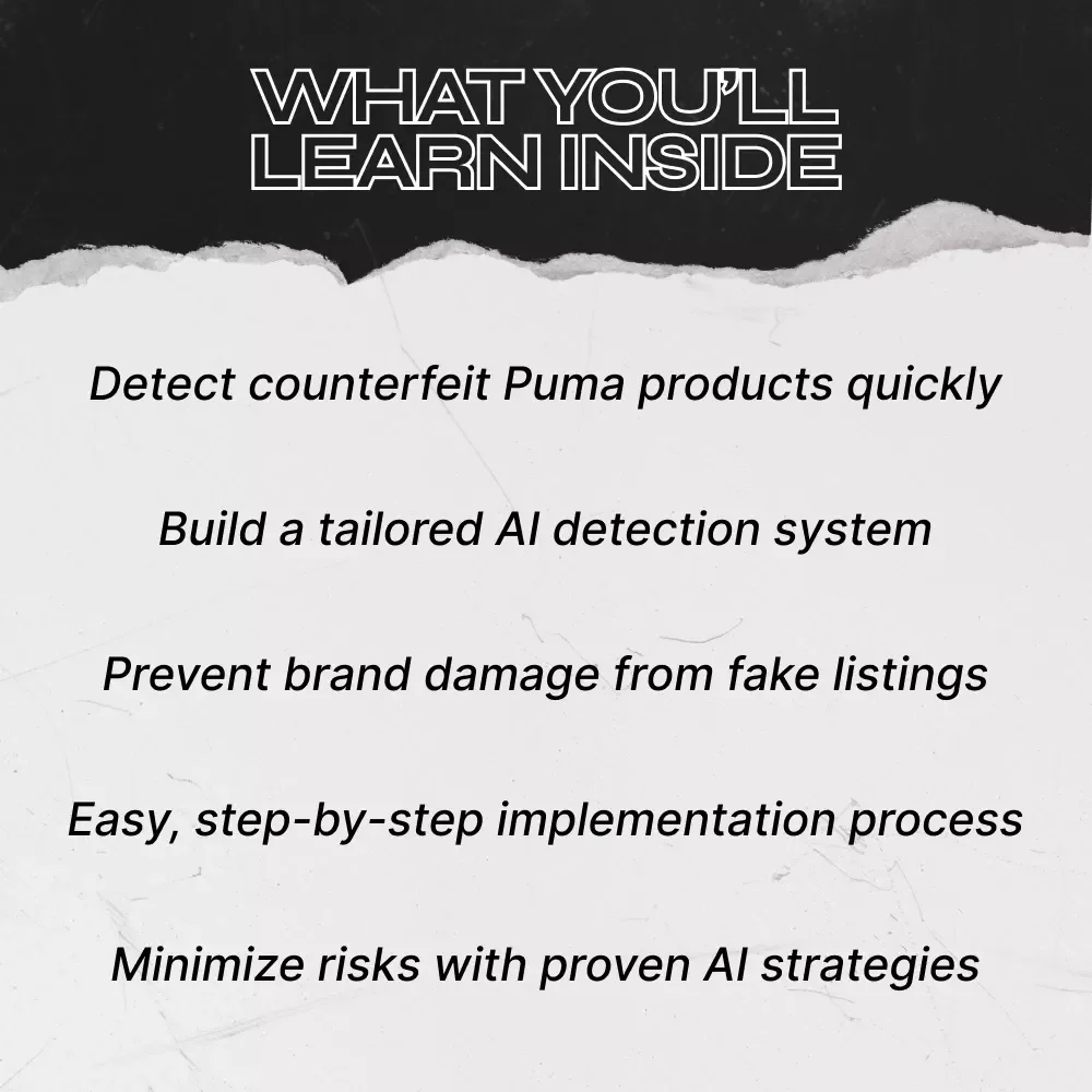 Protecting Puma with AI Fake Spotting - Digital Guide for Authenticity Detection