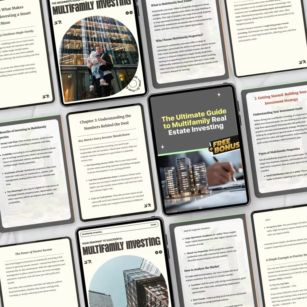 Multifamily Investment Builder Bundle – 5-in-1 Guides for Multifamily Investing
