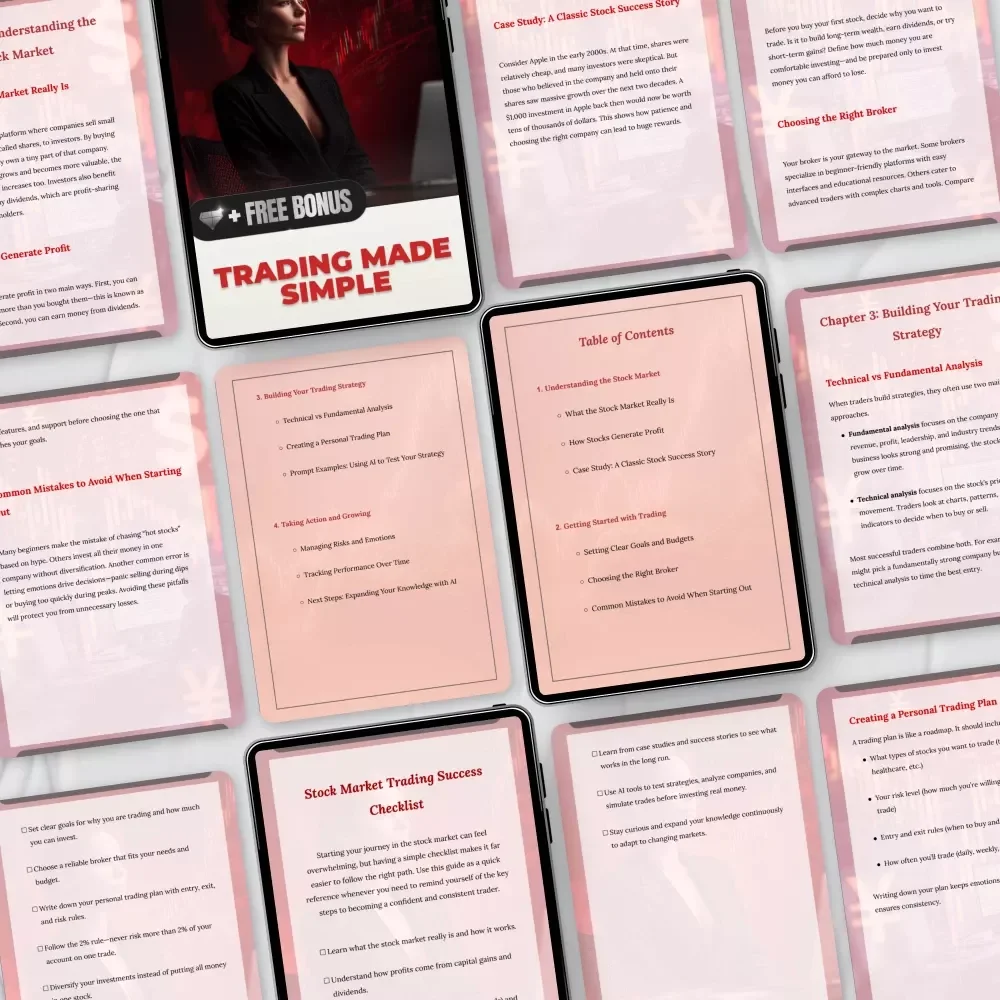 How Stock Market Trades Actually Work: 5-in-1 Bundle of eBooks, Guides & Checklists
