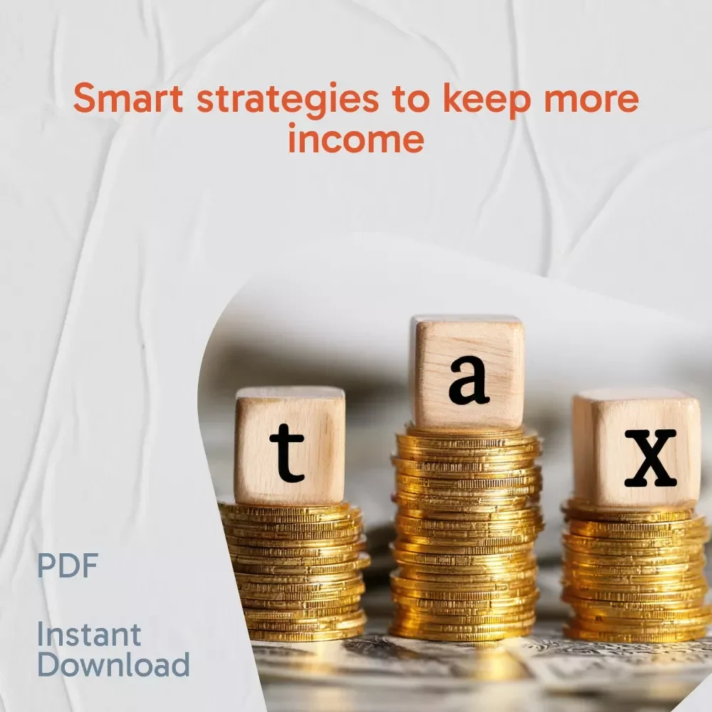 The High-Income Tax Efficiency Bundle | 3-in-1 eBooks & Checklist | 5 Outstanding Tax Strategies for High-Income Earners