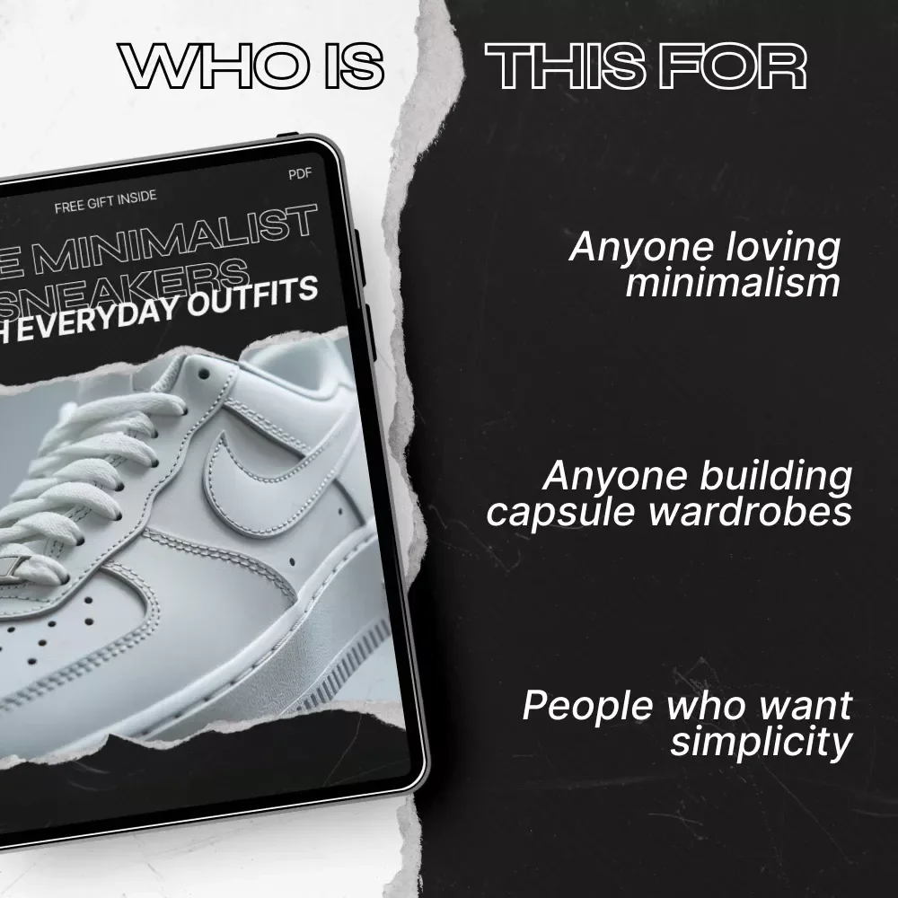 Nike Minimalist Sneaker Outfits Guide – Modern Capsule Wardrobe Styling eBook & Checklist for Effortless Everyday Looks