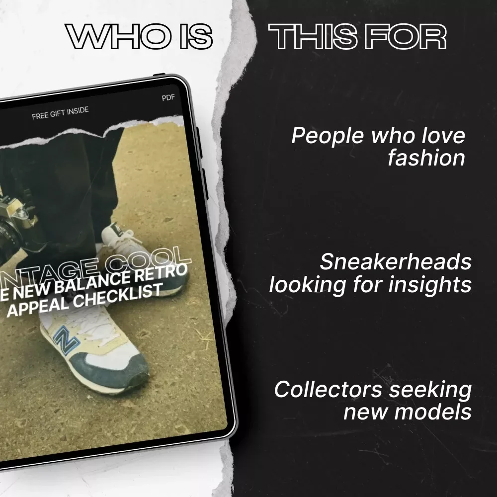 Vintage Cool: The New Balance Retro Appeal Checklist | A Guide to Iconic Sneakers and Style Tips
