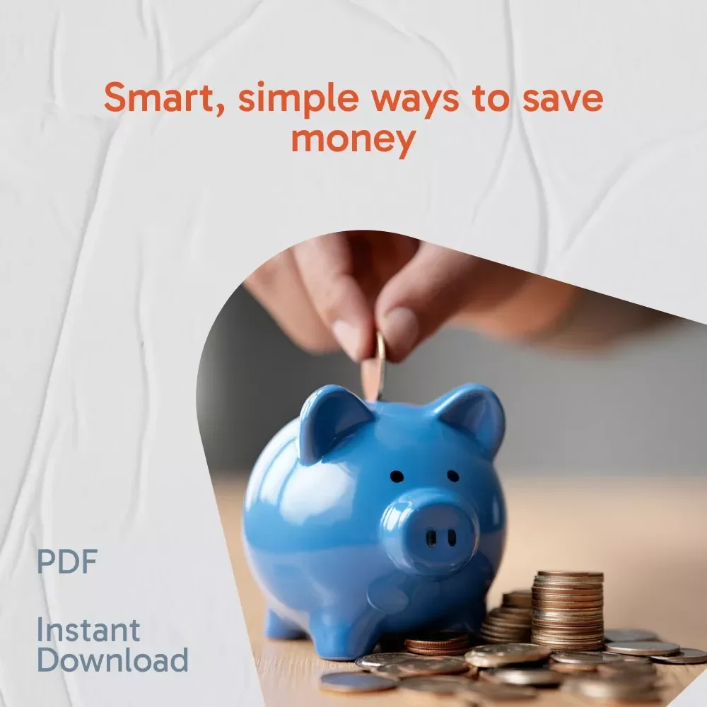 The Money-Saving Bundle for Real Life | 4-in-1 Guides & Checklists | How to Save Money Toolkit