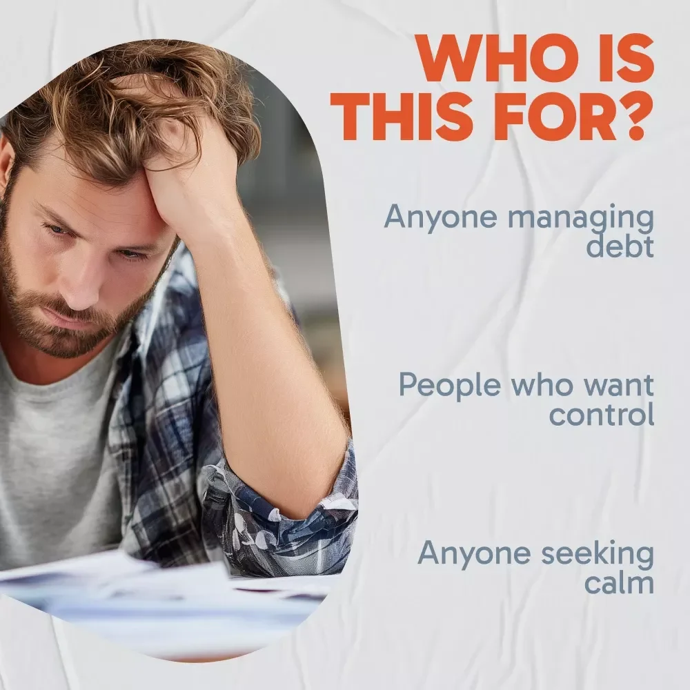 A Practical Toolkit for Debt-Related Stress | 4-in-1 eBooks & Checklist for Debt and Stress Relief