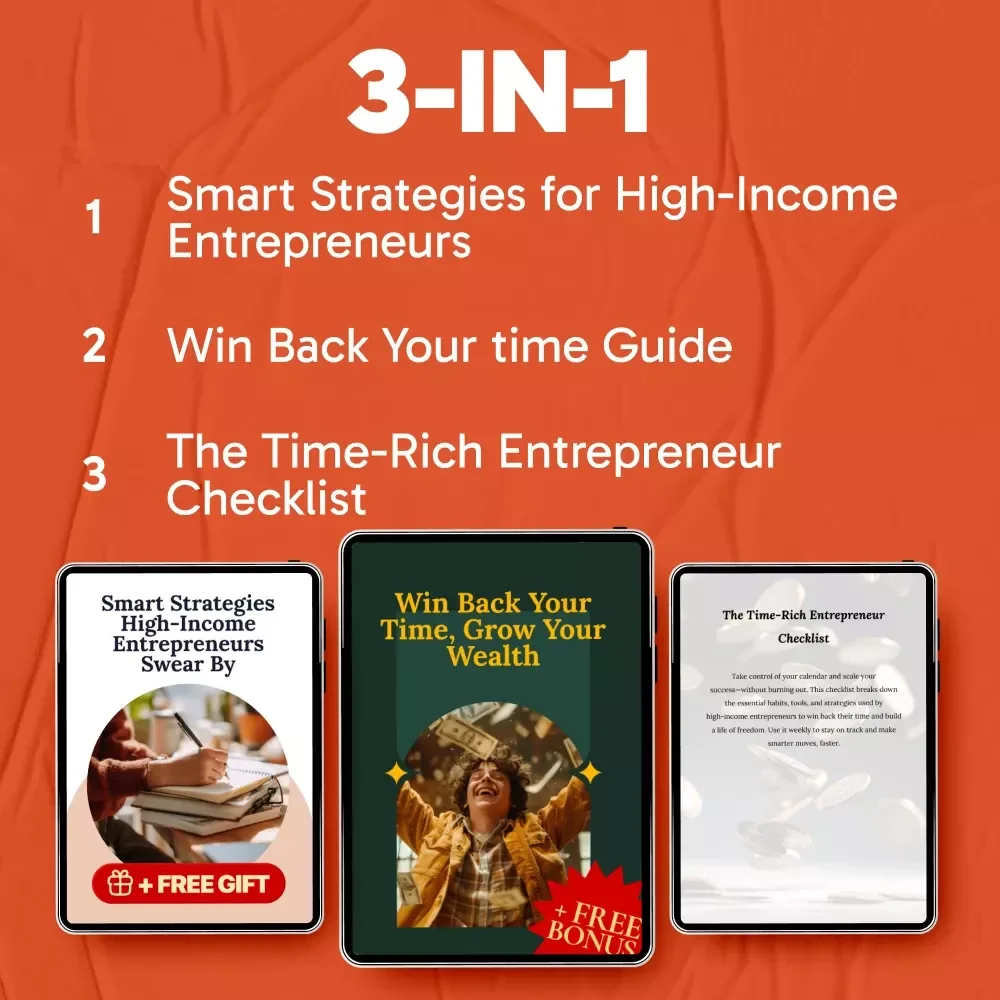 Operating Your Business on Fewer Hours | Time-Saving Strategies for High-Income Entrepreneurs