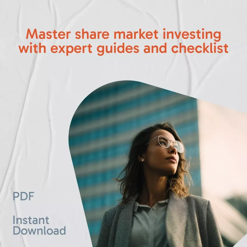 Share Market Investing Bundle - 3-in-1 Guide, Checklist & eBook for Beginners