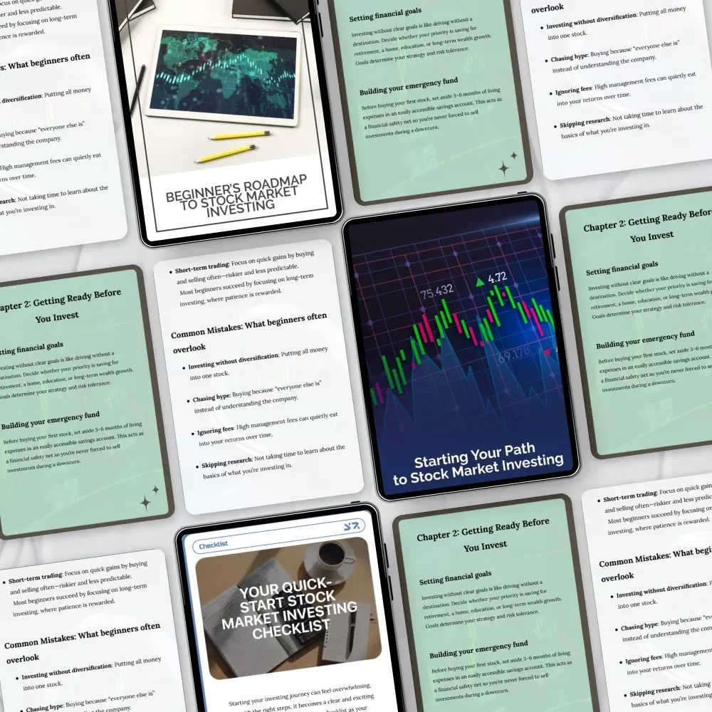 Foundations of Stock Market Investing | 3-in-1 Guide, Checklist & eBook Bundle for Beginners