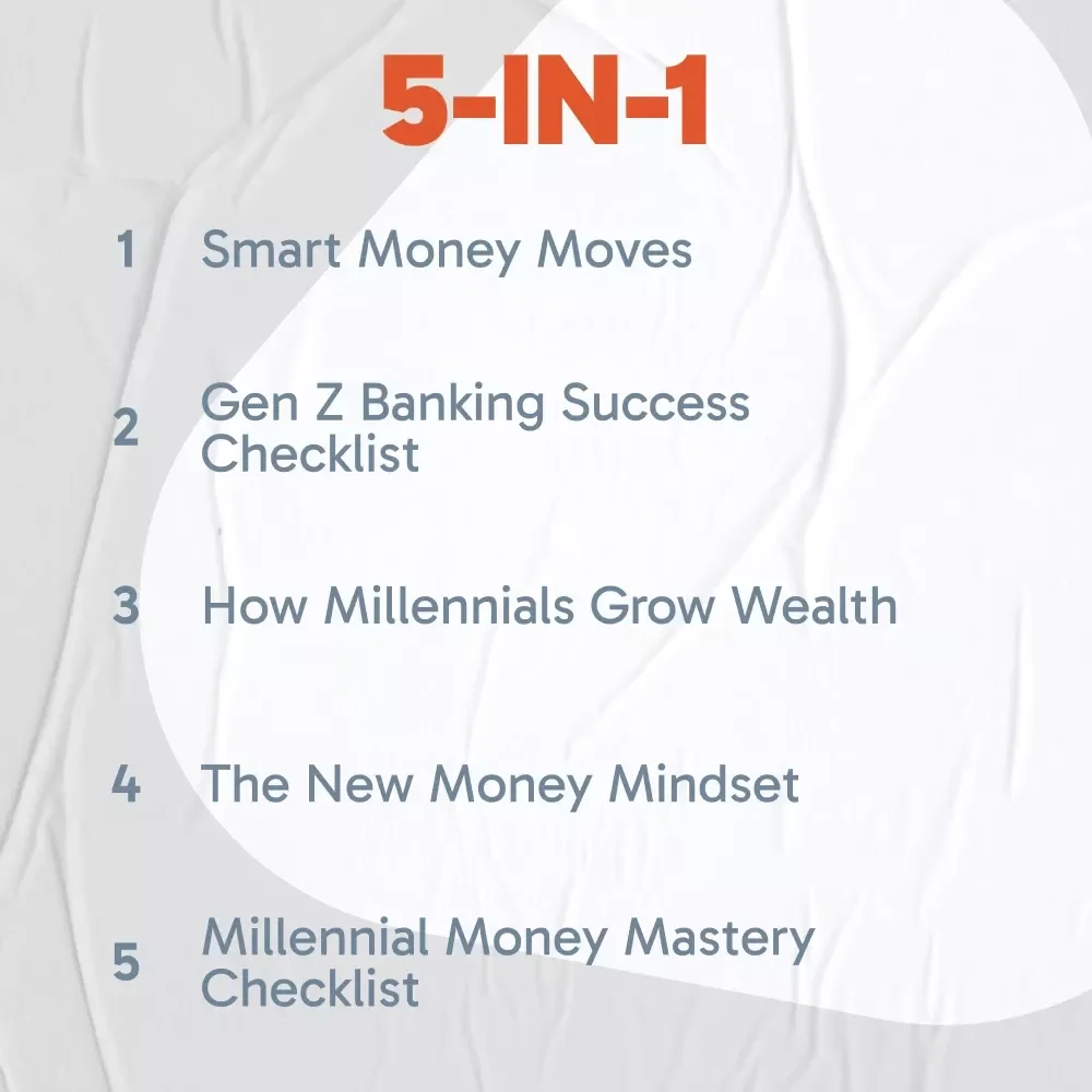 Build Stronger Banking Habits Bundle | 5-in-1 Guide, Checklists & eBooks for Better Banking Habits