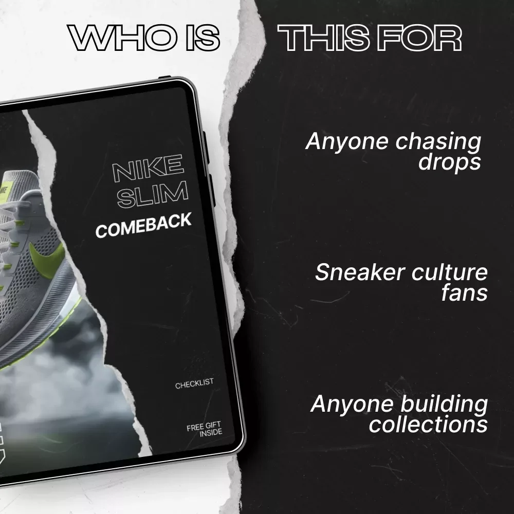 Nike Slim Comeback – Ultimate Nike Slim Sneaker Comeback Checklist for Tracking Drops, Restocks & Smart Buying Strategy | Digital Download