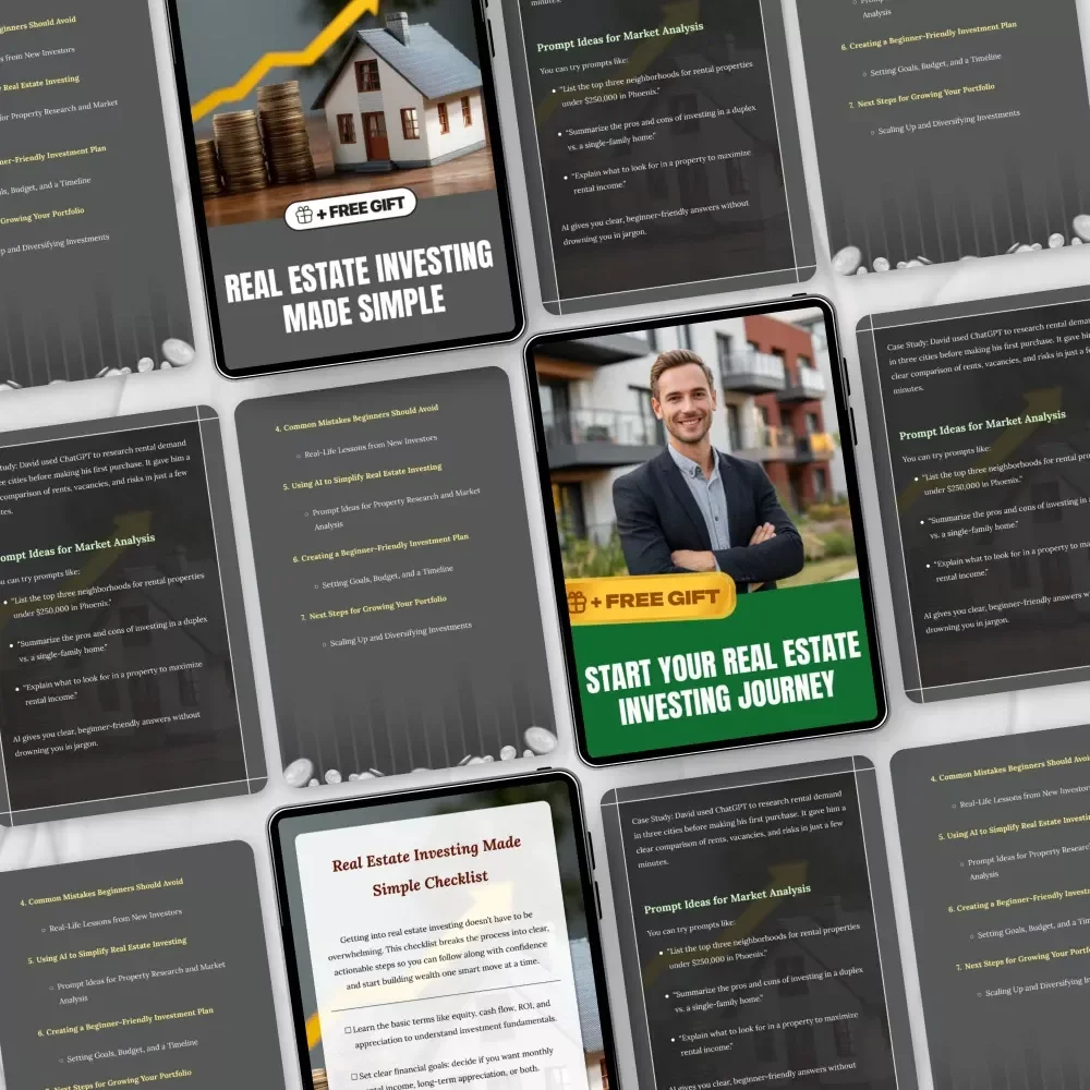 How Real Estate Investing Actually Works: Learn How to Get Into Real Estate Investing Guide Bundle