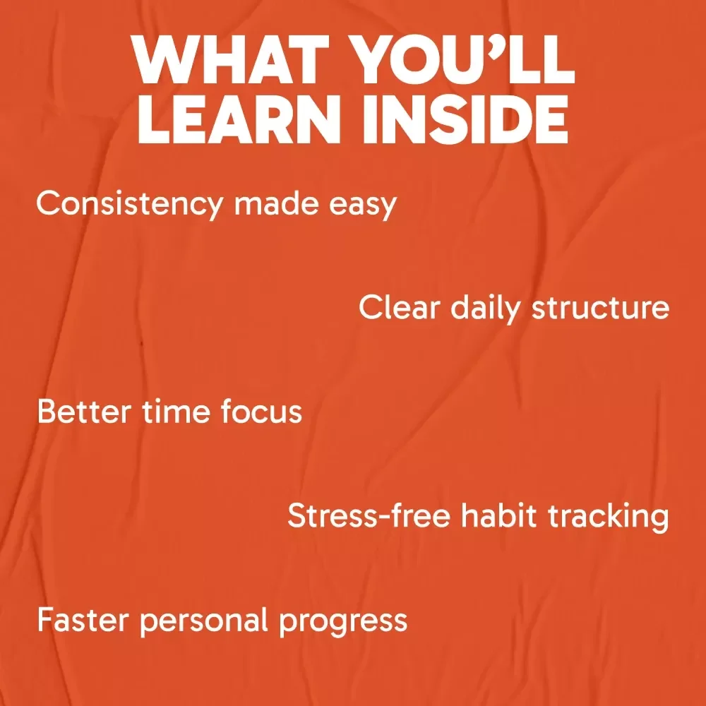 Practical Framework for Consistent Success | Daily Success Habits Guide & Checklists Bundle
