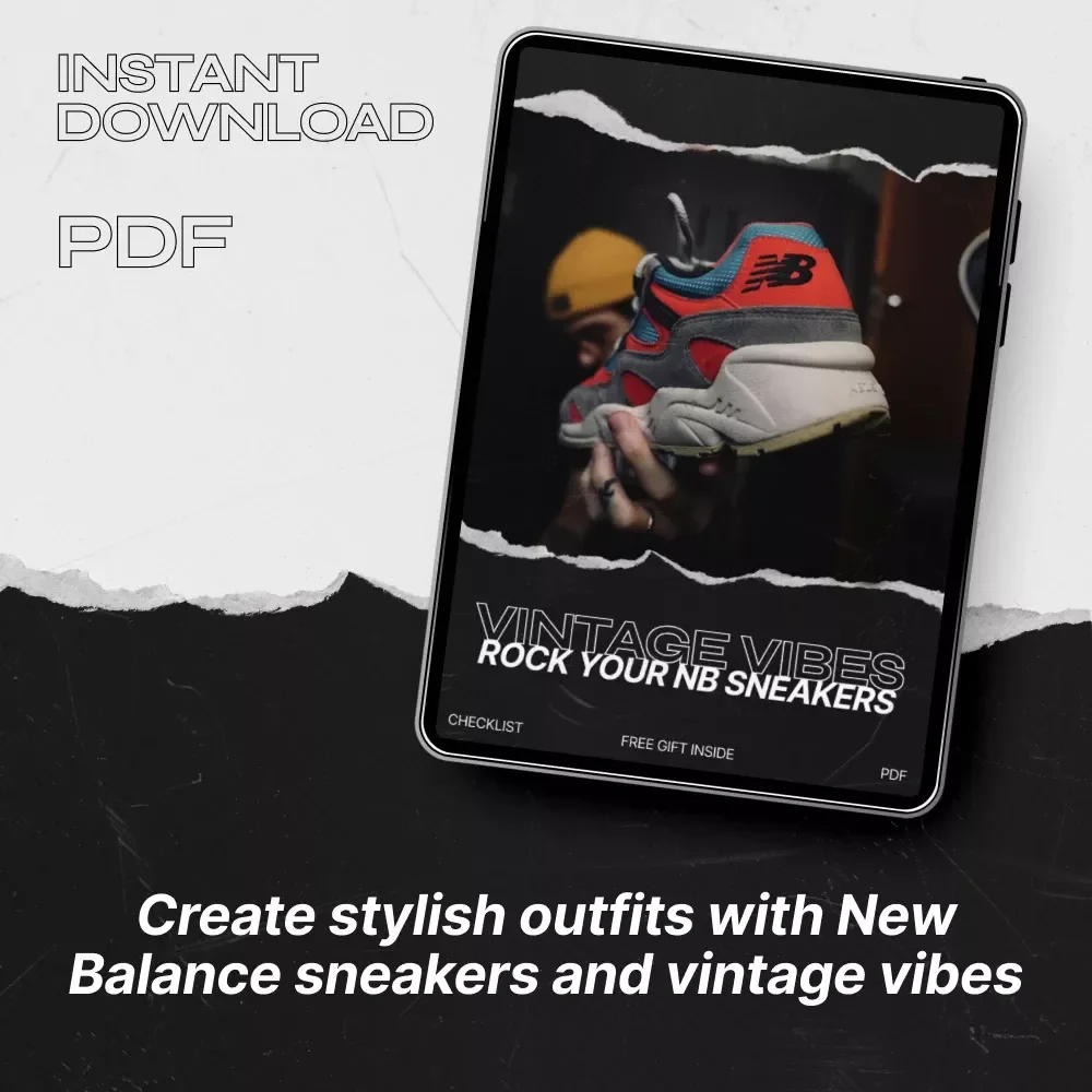 Vintage Vibes: Rock Your NB Sneakers – The Ultimate Checklist for New Balance Retro Inspired Outfits