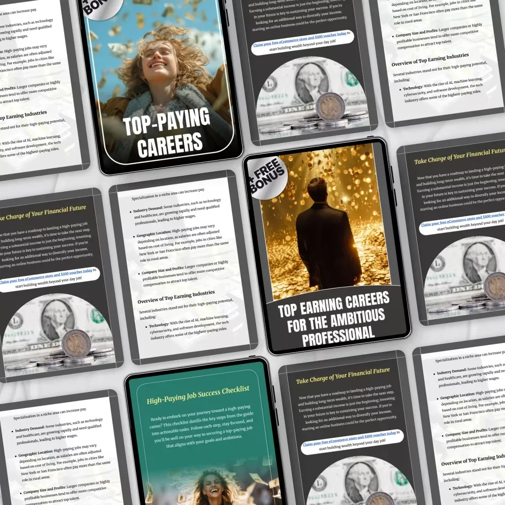 Where the Top Salaries Actually Are – High Income Career Guide Bundle | highest paying jobs | 3-in-1