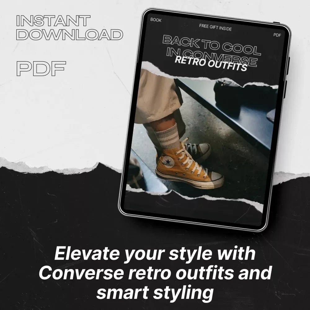 Back to Cool in Converse Retro Outfits eBook - Ultimate Guide to Styling Converse Retro Outfits