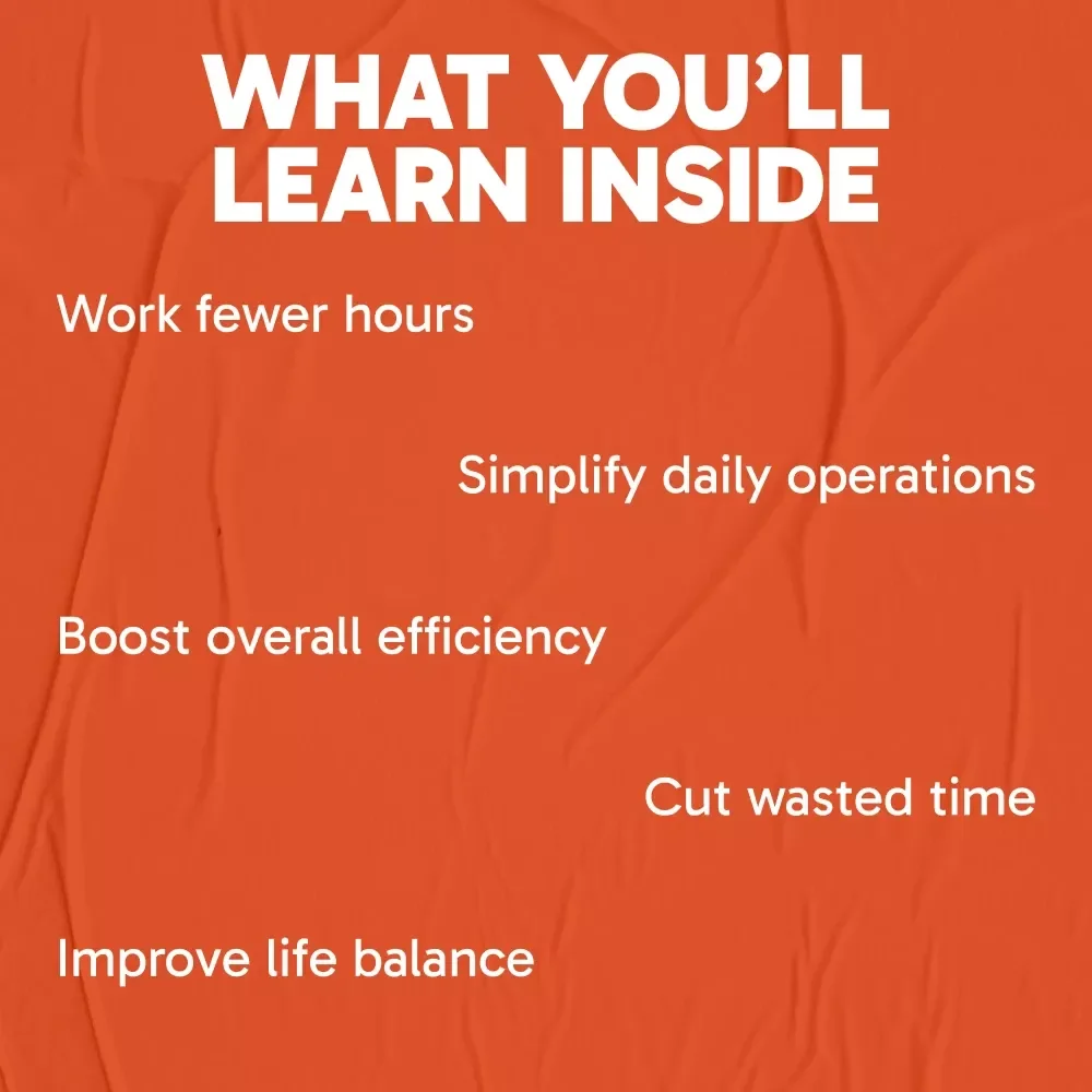 Operating Your Business on Fewer Hours | Time-Saving Strategies for High-Income Entrepreneurs