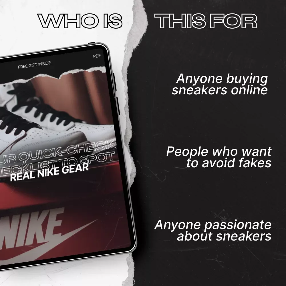 Your Quick-Check Checklist to Spot Real Nike Gear – Ultimate Nike Fake vs Real Concern Guide