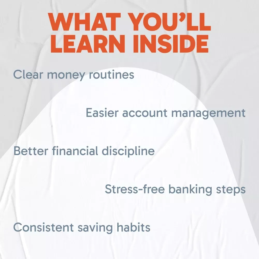Build Stronger Banking Habits Bundle | 5-in-1 Guide, Checklists & eBooks for Better Banking Habits