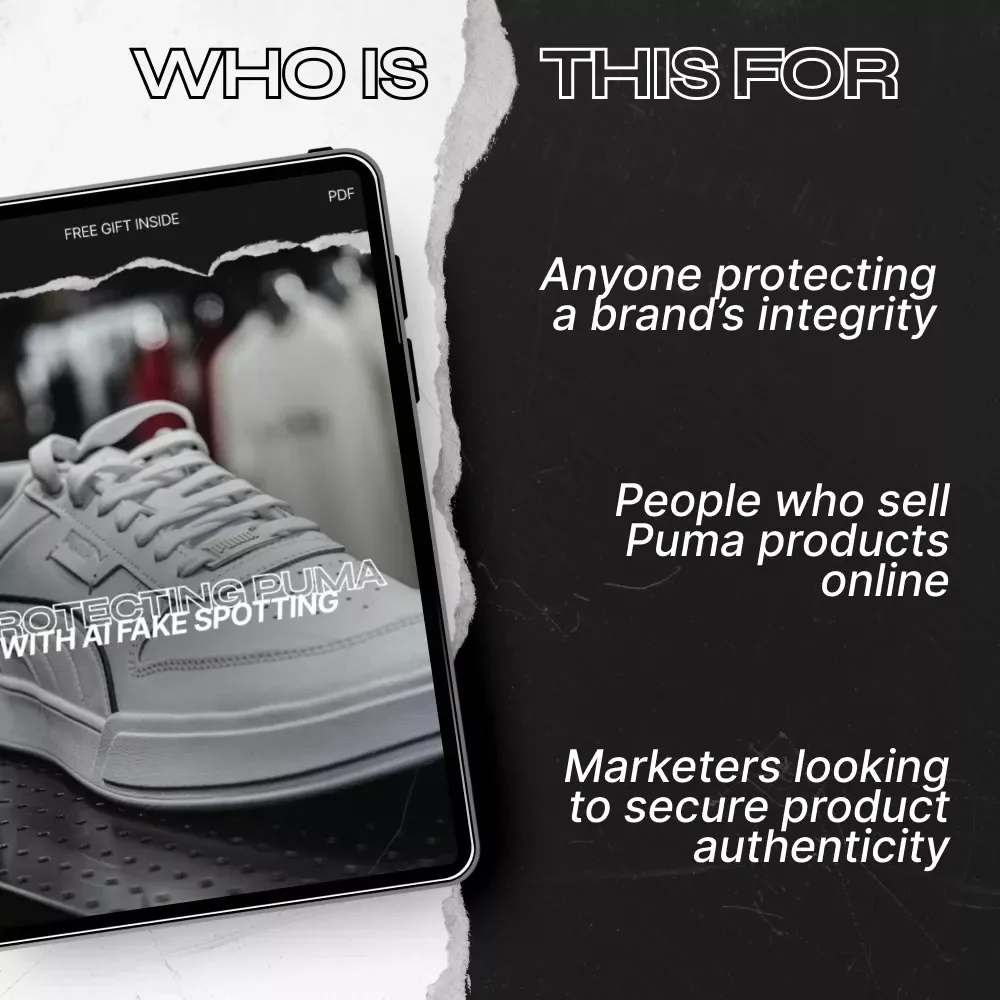 Protecting Puma with AI Fake Spotting - Digital Guide for Authenticity Detection