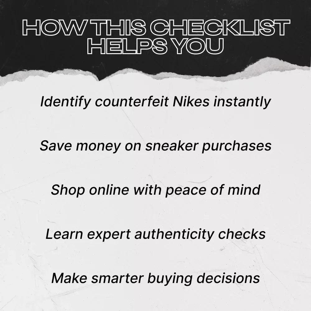 Your Quick-Check Checklist to Spot Real Nike Gear – Ultimate Nike Fake vs Real Concern Guide