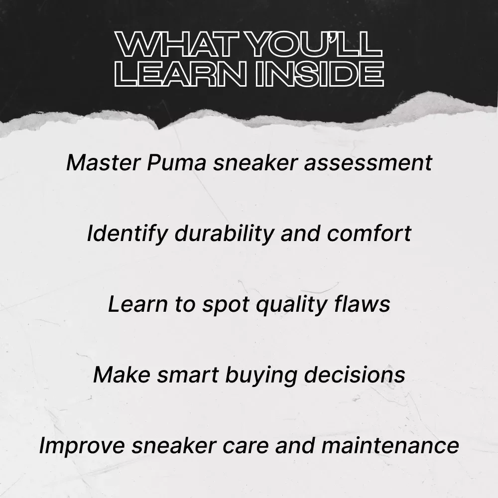 Puma Build Quality Uncovered: The Ultimate Guide to Understanding, Evaluating, and Choosing Your Perfect Pair