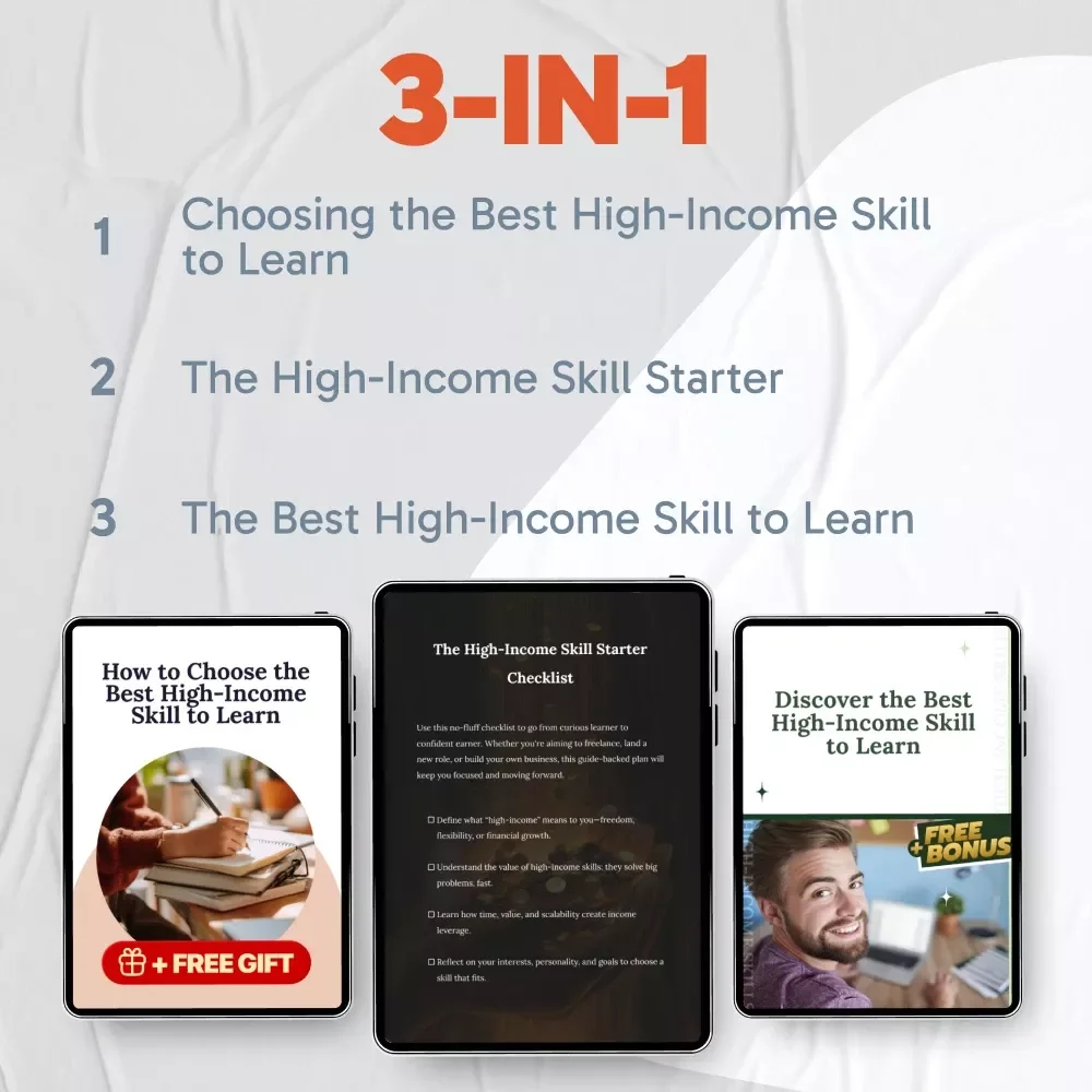 From Learning to Earning: Skill Strategy Bundle – The Best High Income Skill to Learn